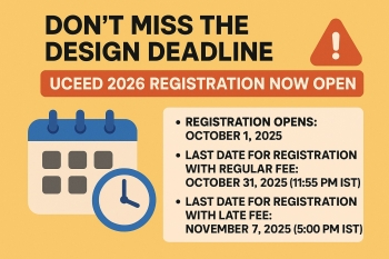 Don’t Miss the Design Deadline: UCEED 2026 Registration Now Open!