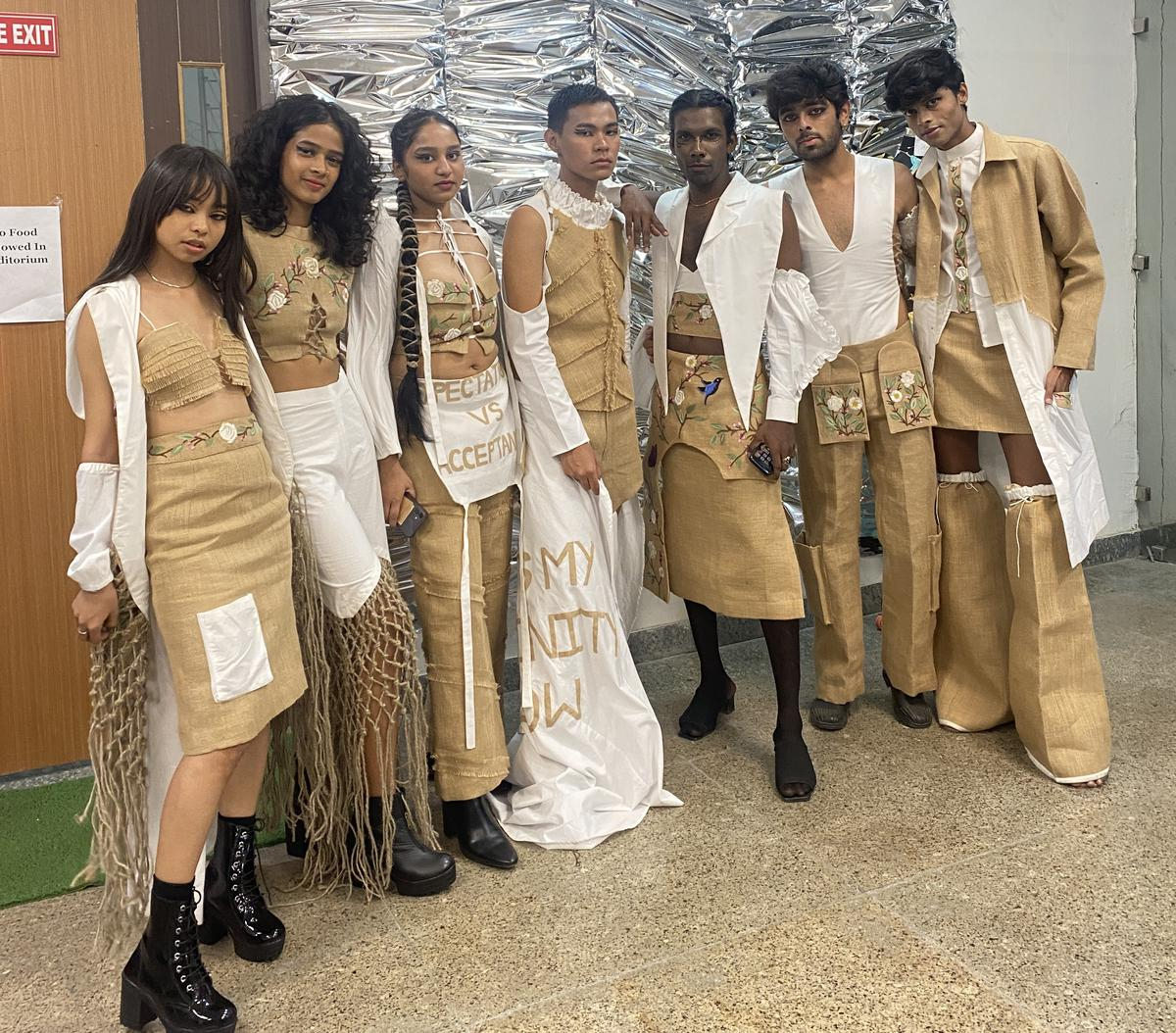 FDDI Hyderabad Students Demonstrate their Skills in Everything from Handlooms and Face to Protest Fashion