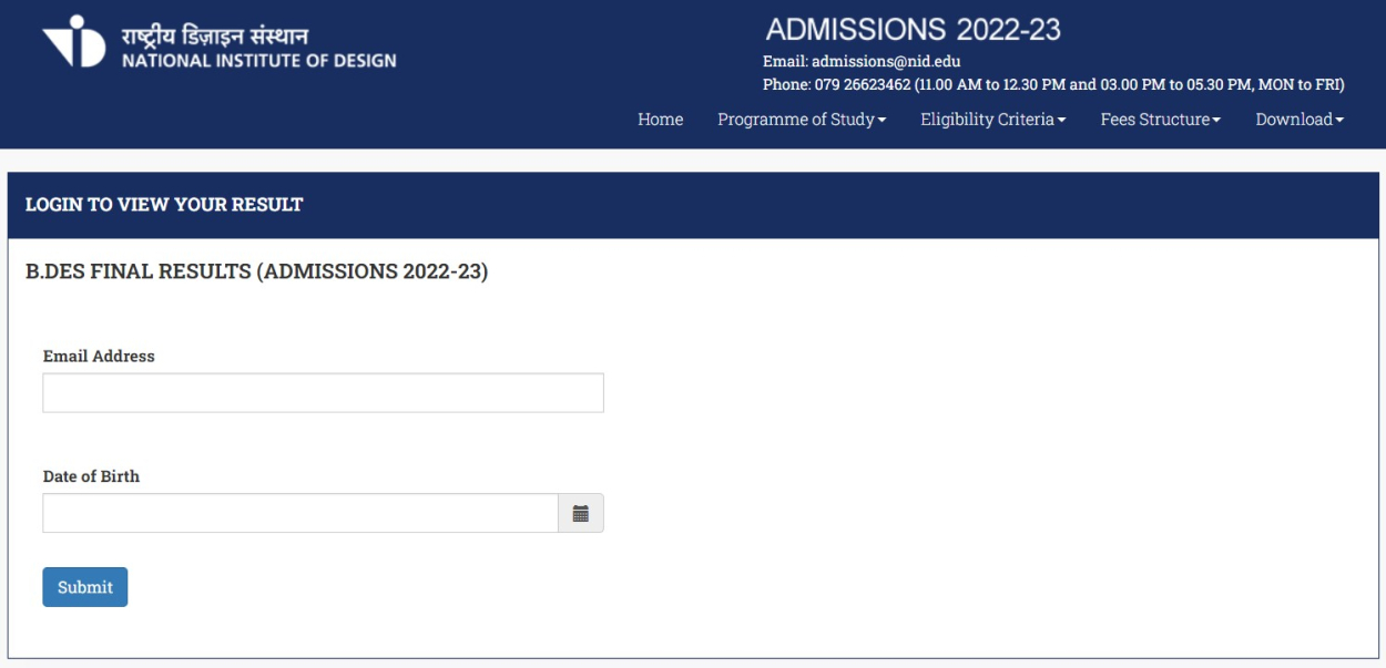 NID DAT 2023 Prelims Results: How to Check, DAT Mains Shortlisting
